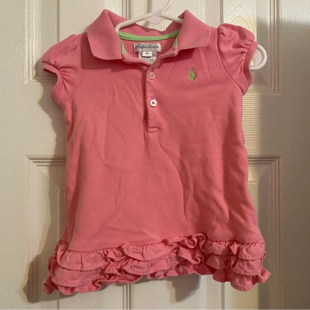 Ralph Lauren Ruffle Polo Dress